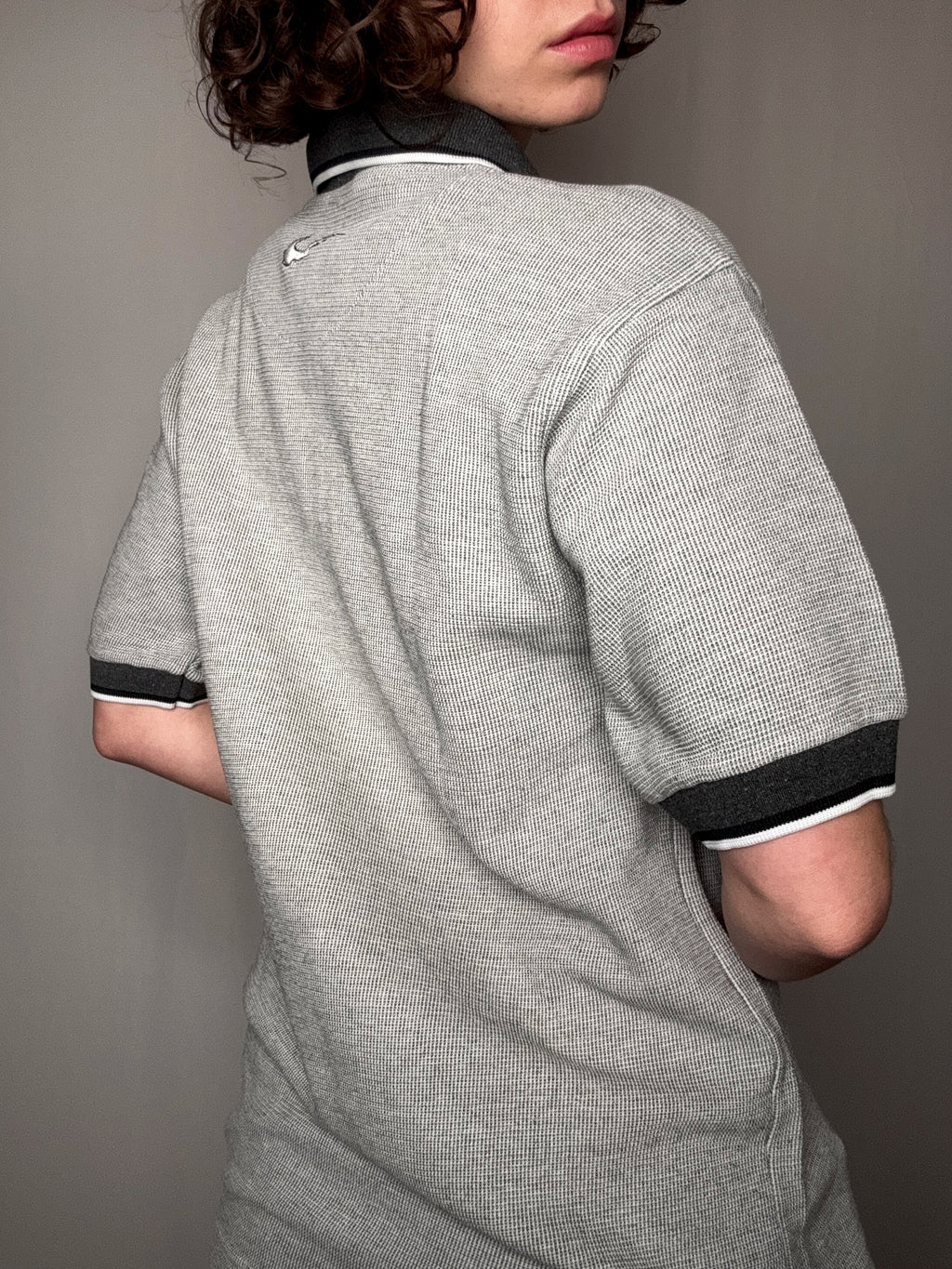 Polo en maille Nike L vintage