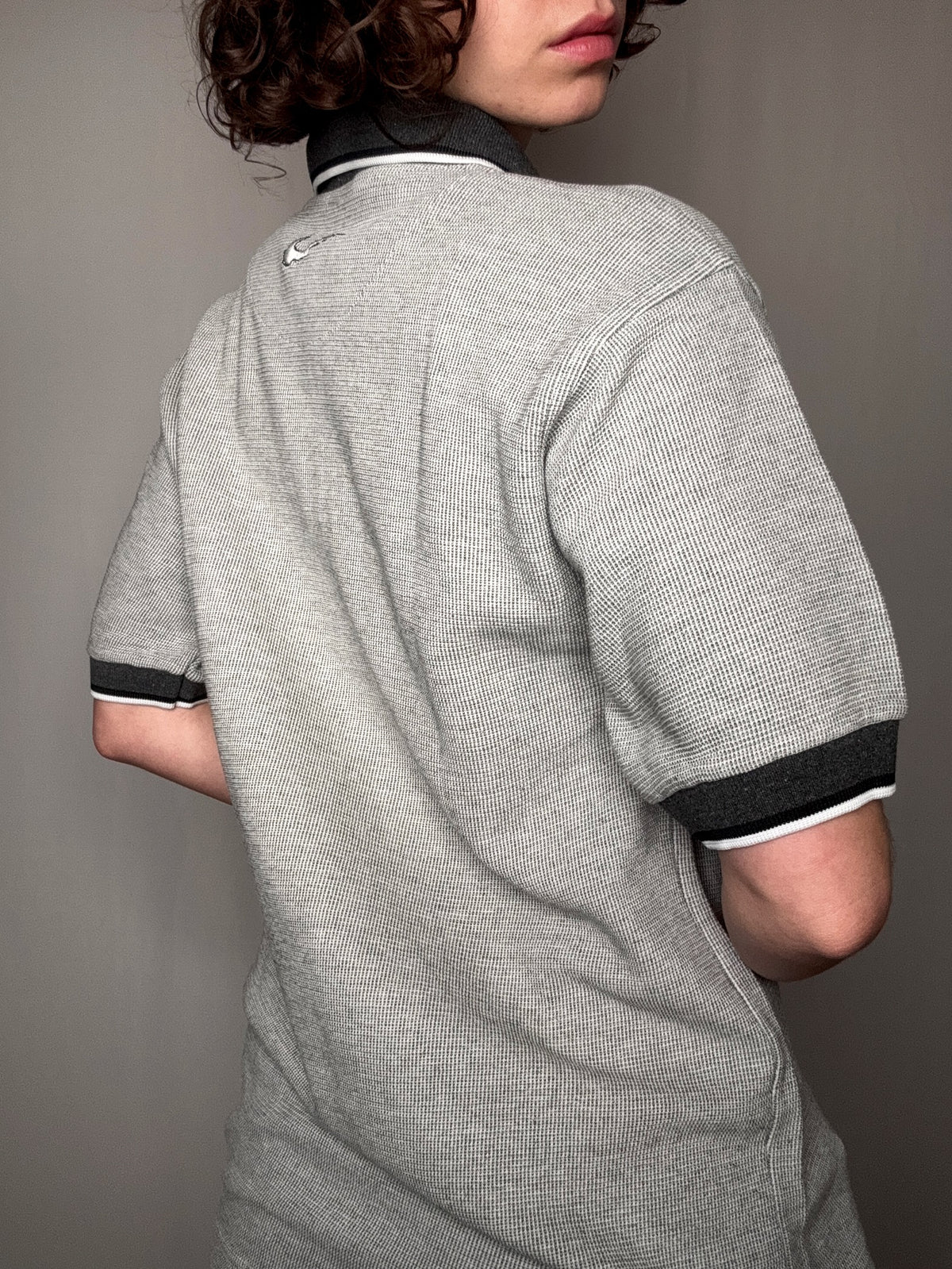 Polo en maille Nike L vintage