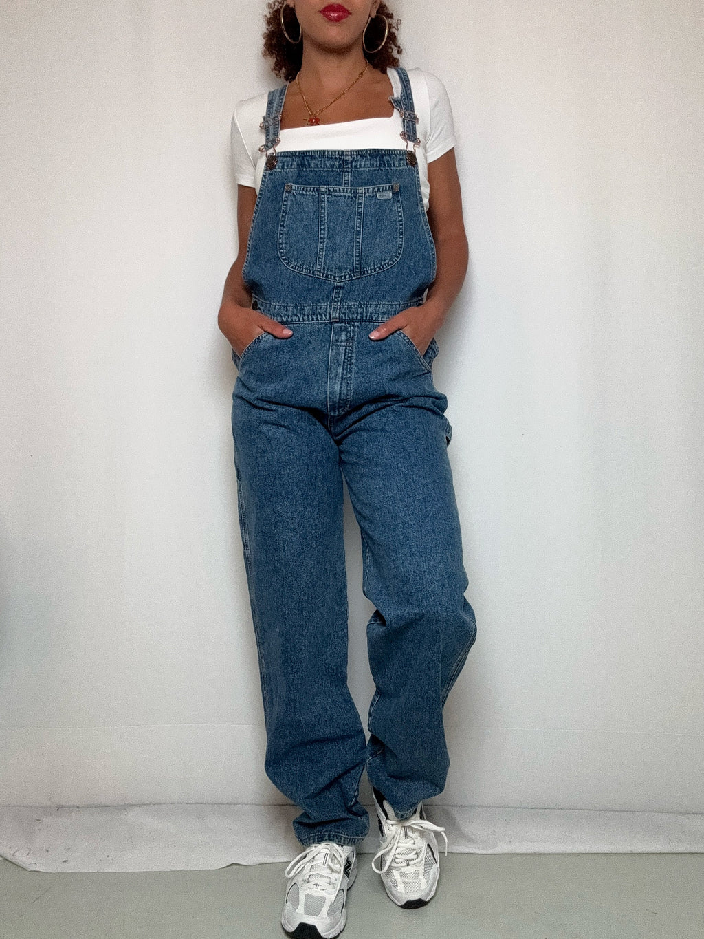 Salopette en denim L vintage