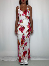 Robe longue fluide M/L vintage