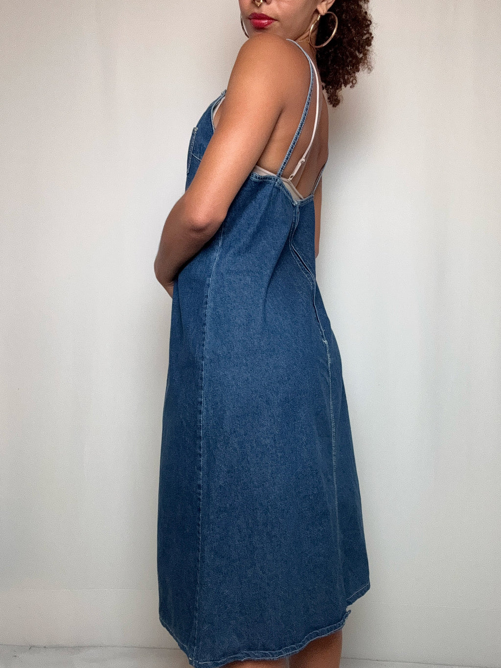 Robe en denim L vintage