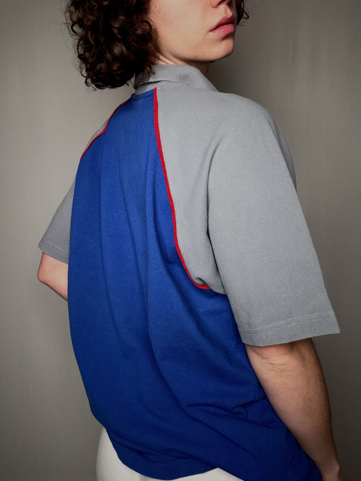 Polo bicolore Nike XXL vintage