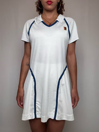 Robe de sport blanche Nike M vintage