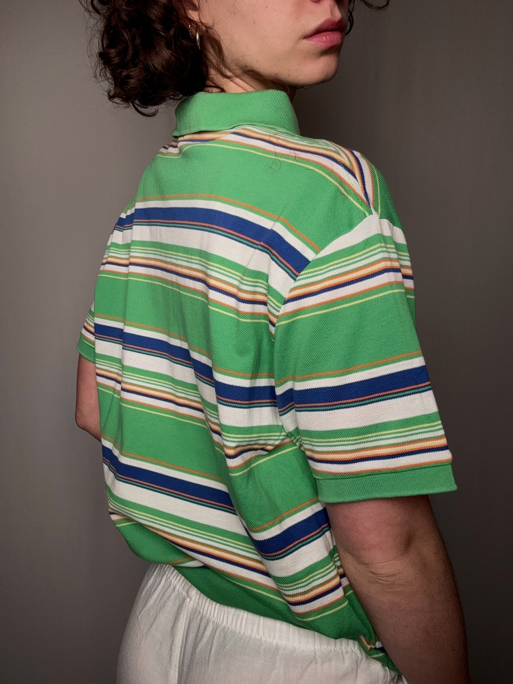 Polo rayé Ralph Lauren L vintage
