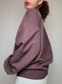 Veste d'été prune L vintage