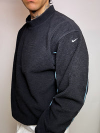 Polaire noire NIKE L vintage