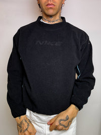 Polaire noire NIKE L vintage
