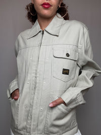 Veste en jean beige GStar M vintage