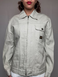 Veste en jean beige GStar M vintage