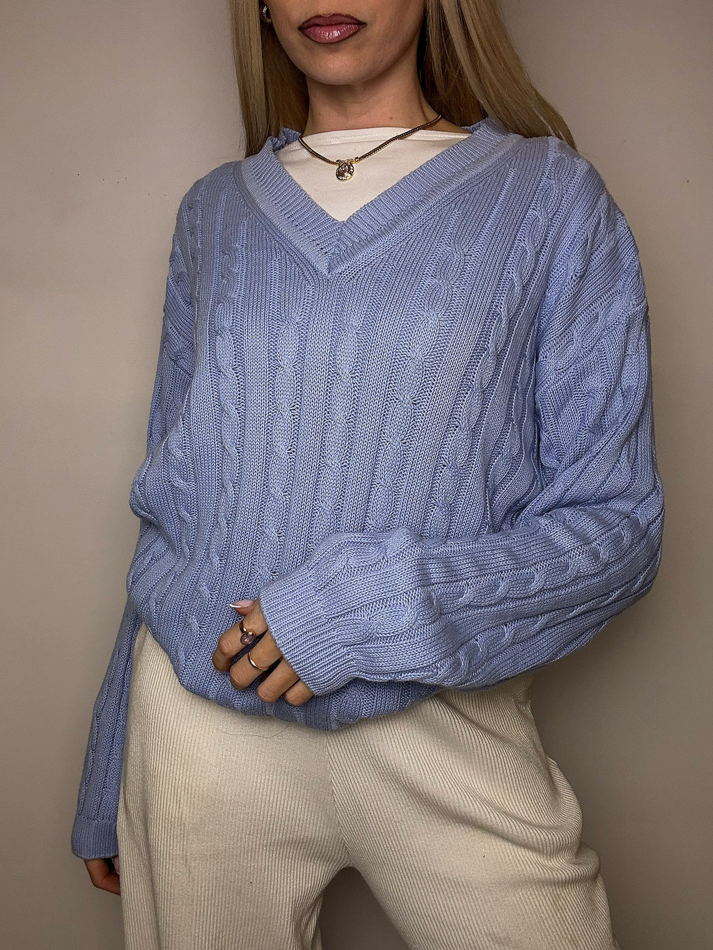 DIESEL L Vintage grauer zweifarbiger Rollkragenpullover