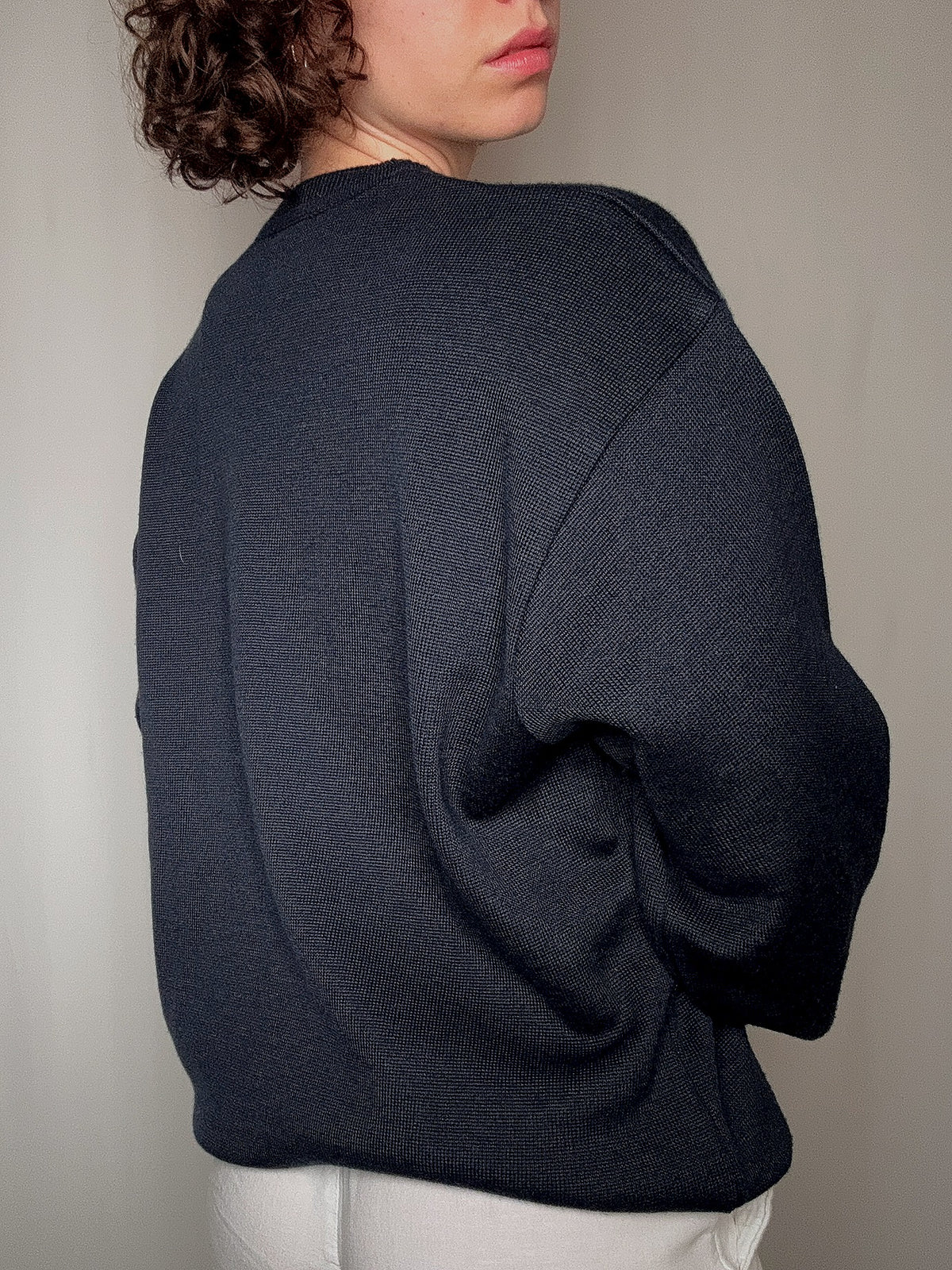 Pull col rond lacoste XXL vintage