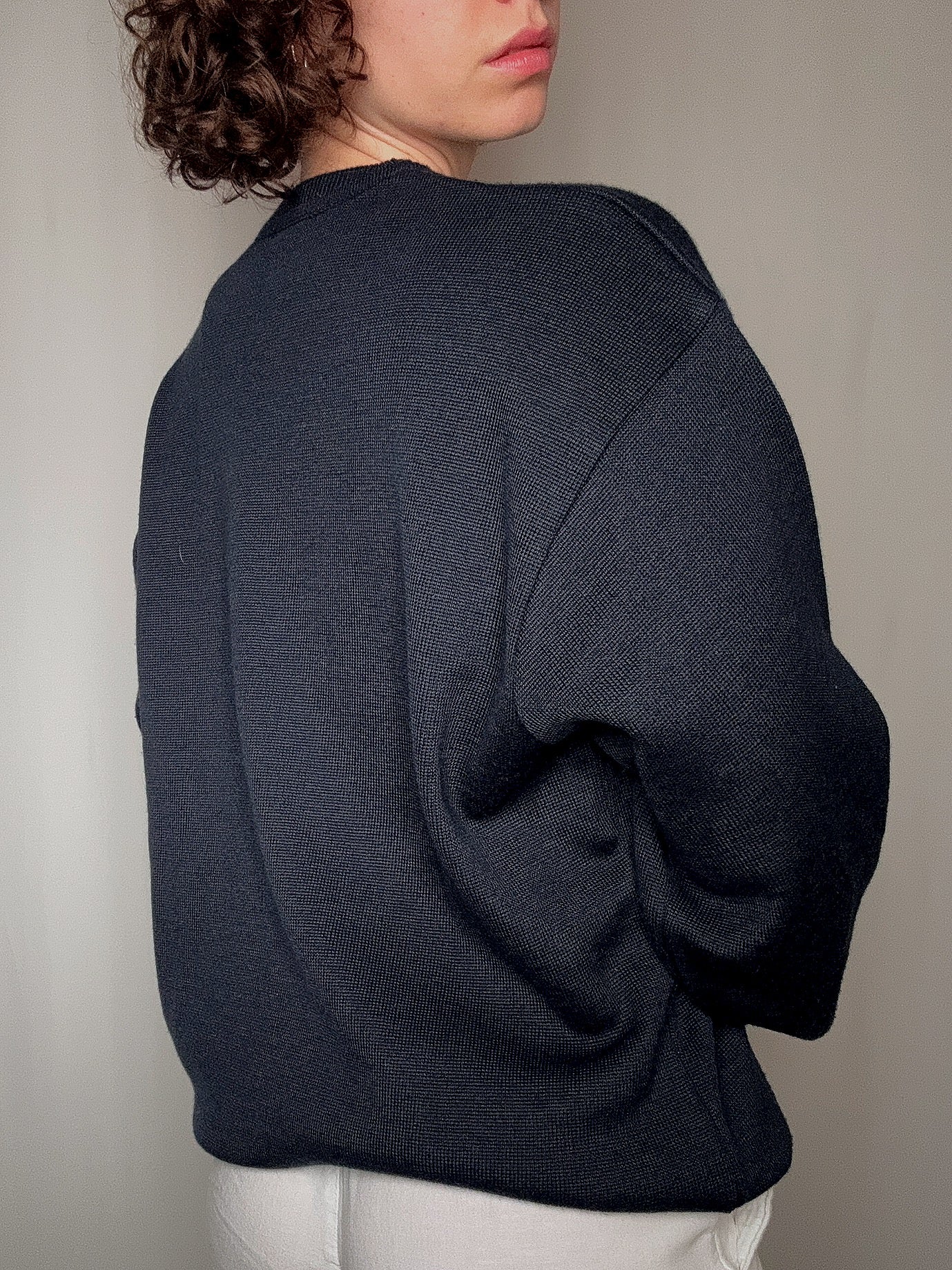 Pull col rond lacoste XXL vintage