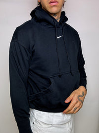 Sweat à capuche noir NIKE XS vintage