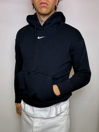 Sweat à capuche noir NIKE XS vintage