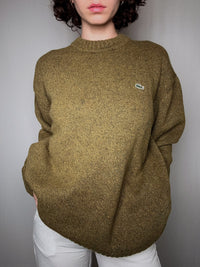 Pull col rond lacoste XXL vintage