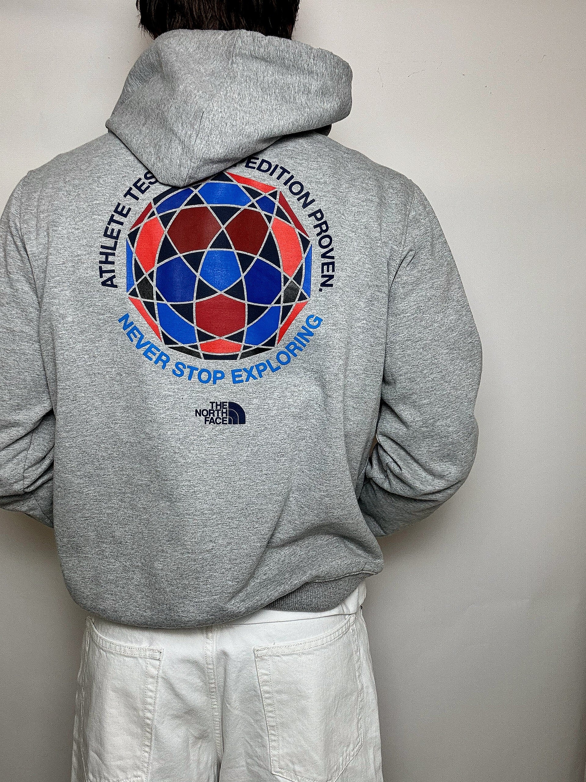 NIKE M Vintage Grüner Hoodie
