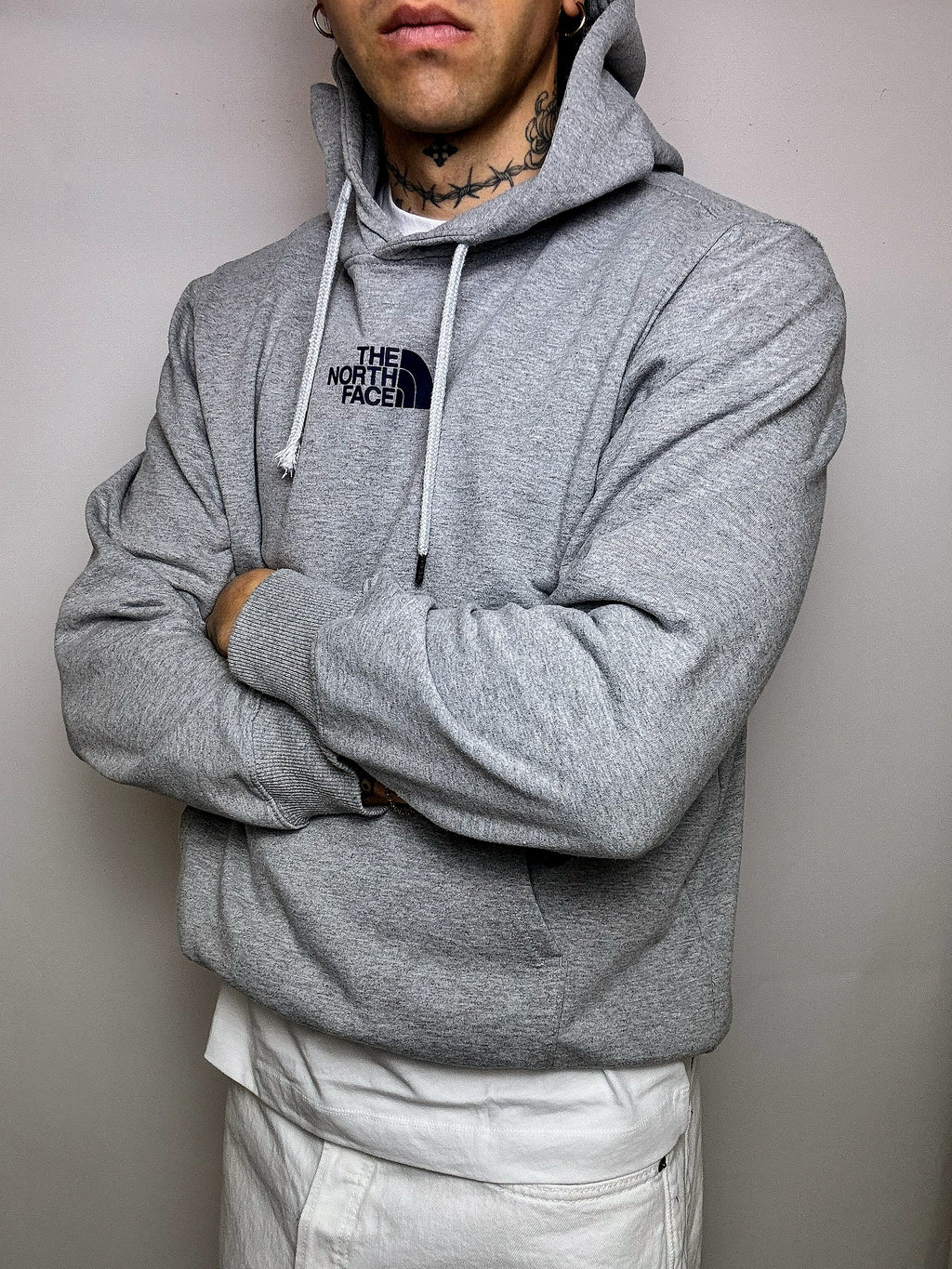 NIKE M Vintage Grüner Hoodie