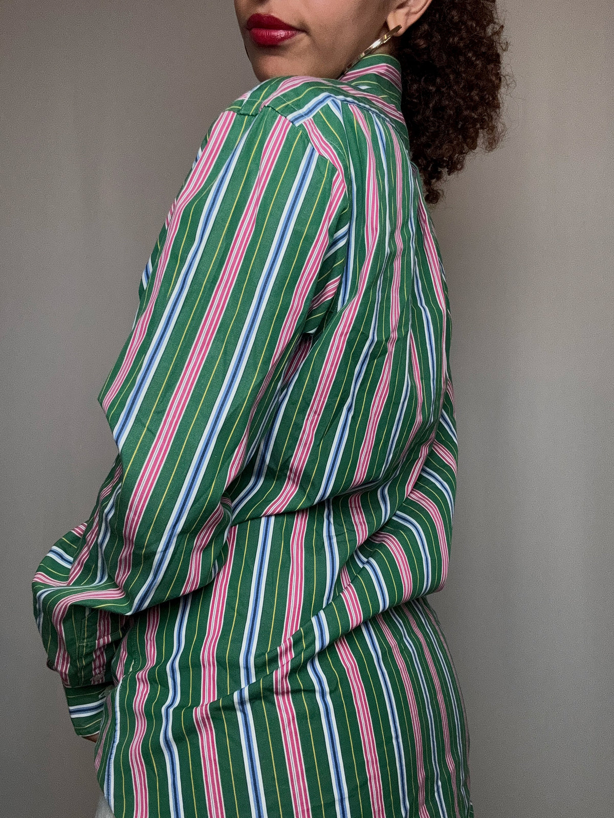 Chemise rayée Ralph Lauren M vintage