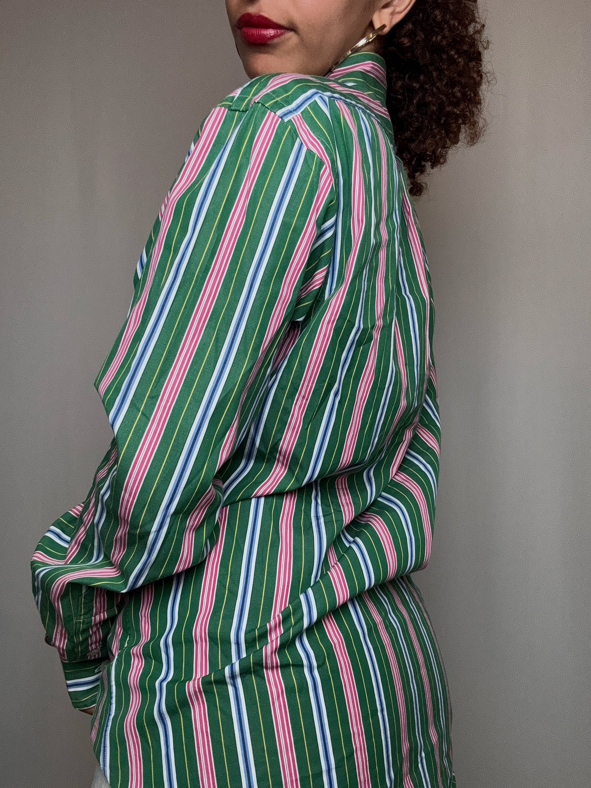 Chemise rayée Ralph Lauren M vintage