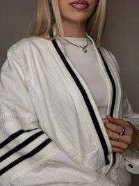 White cotton jacket LE COQ SPORTIF XL vintage