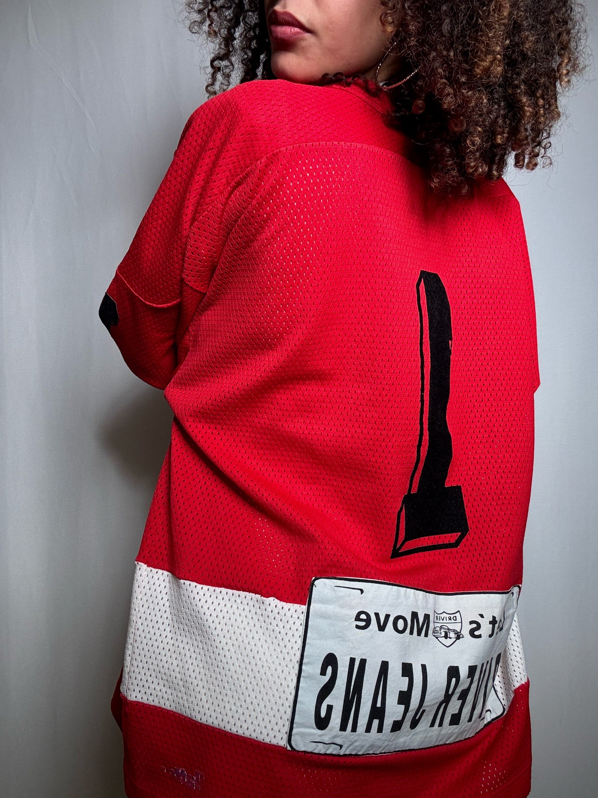 Maillot de Hockey rouge L vintage