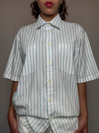 Chemise rayée L vintage