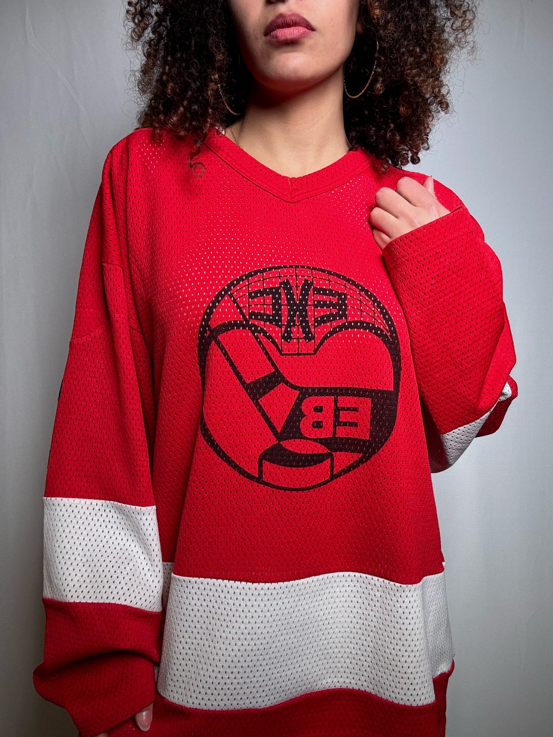 Maillot de Hockey rouge L vintage