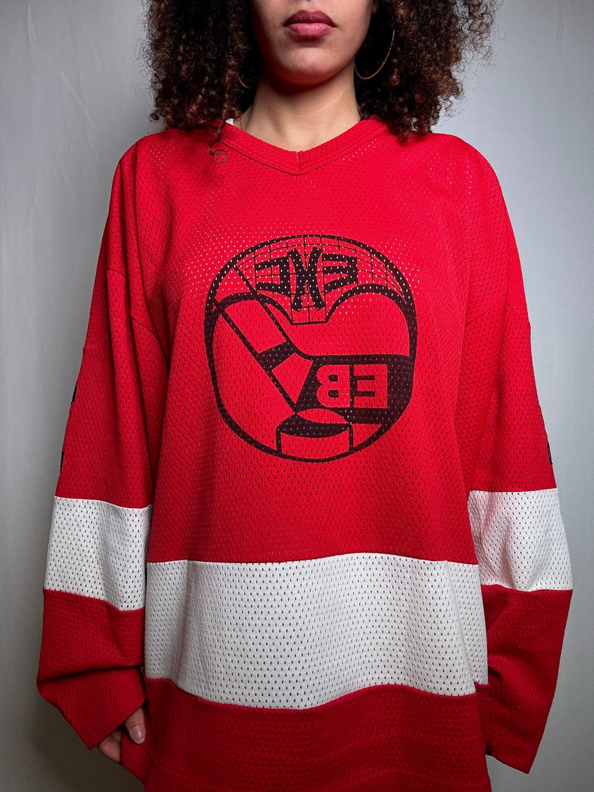 Maillot de Hockey rouge L vintage