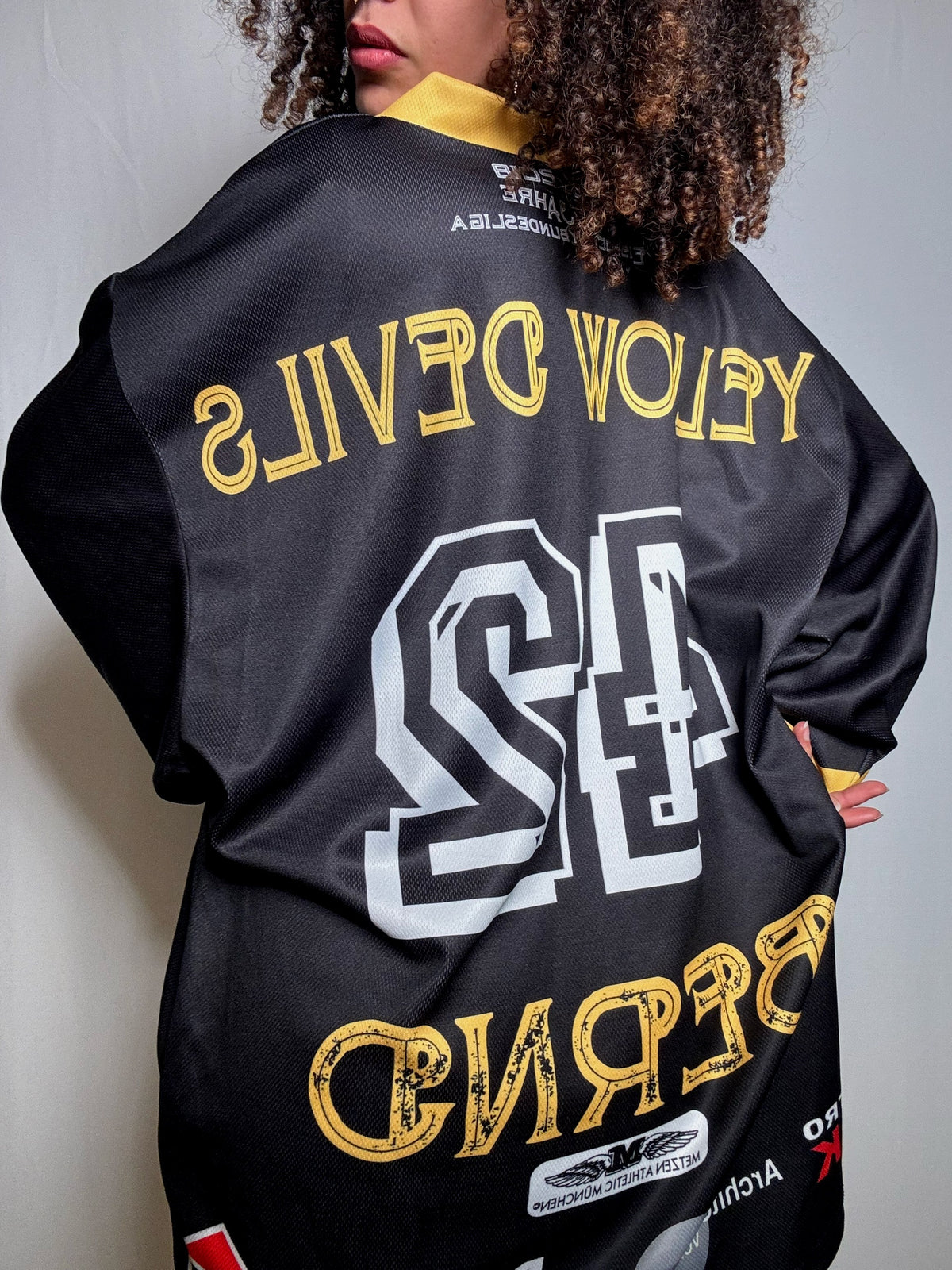 Maillot de Hockey noir 2XL vintage