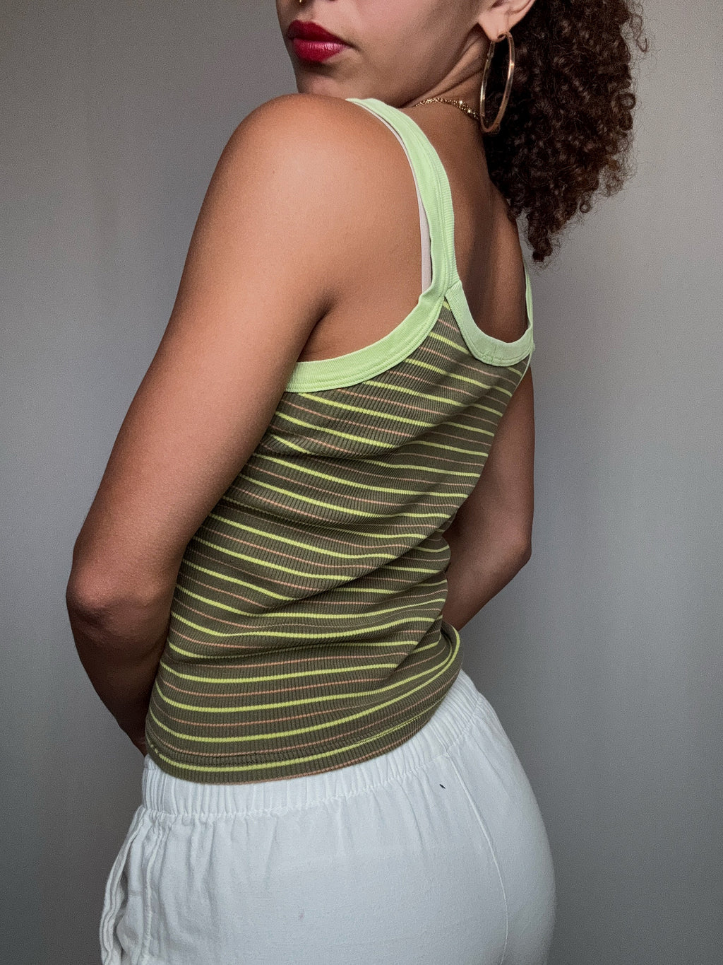 Débardeur rayé S/M vintage