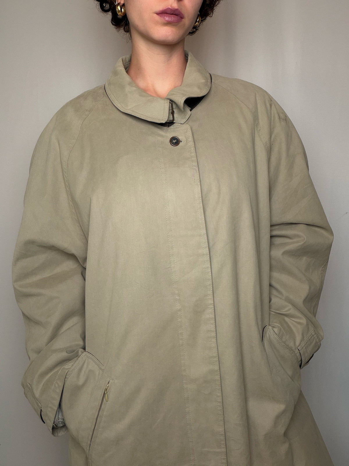 Trench kaki L/XL vintage