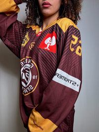 Maillot de Hockey brun M vintage