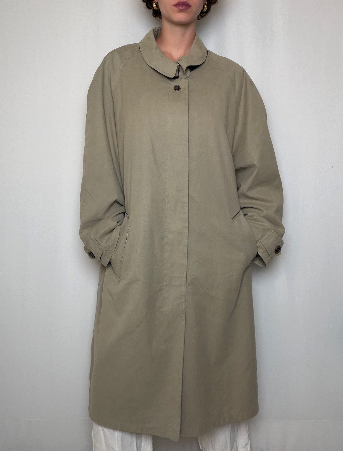 Trench kaki L/XL vintage