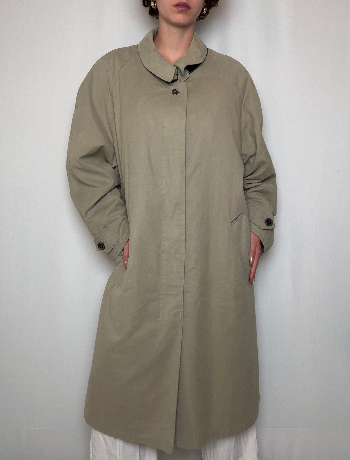 Trench kaki L/XL vintage