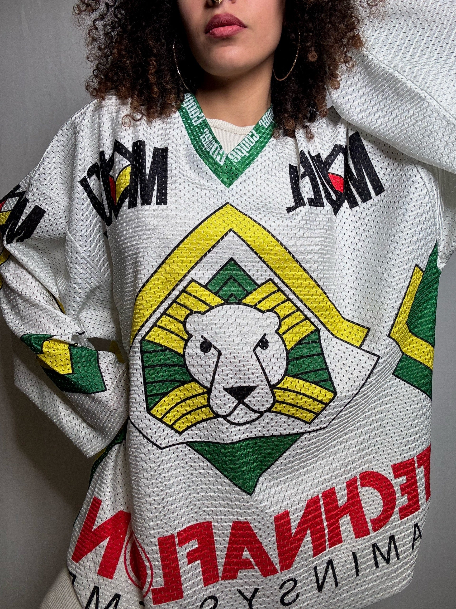 Maillot de Hockey blanc XL vintage