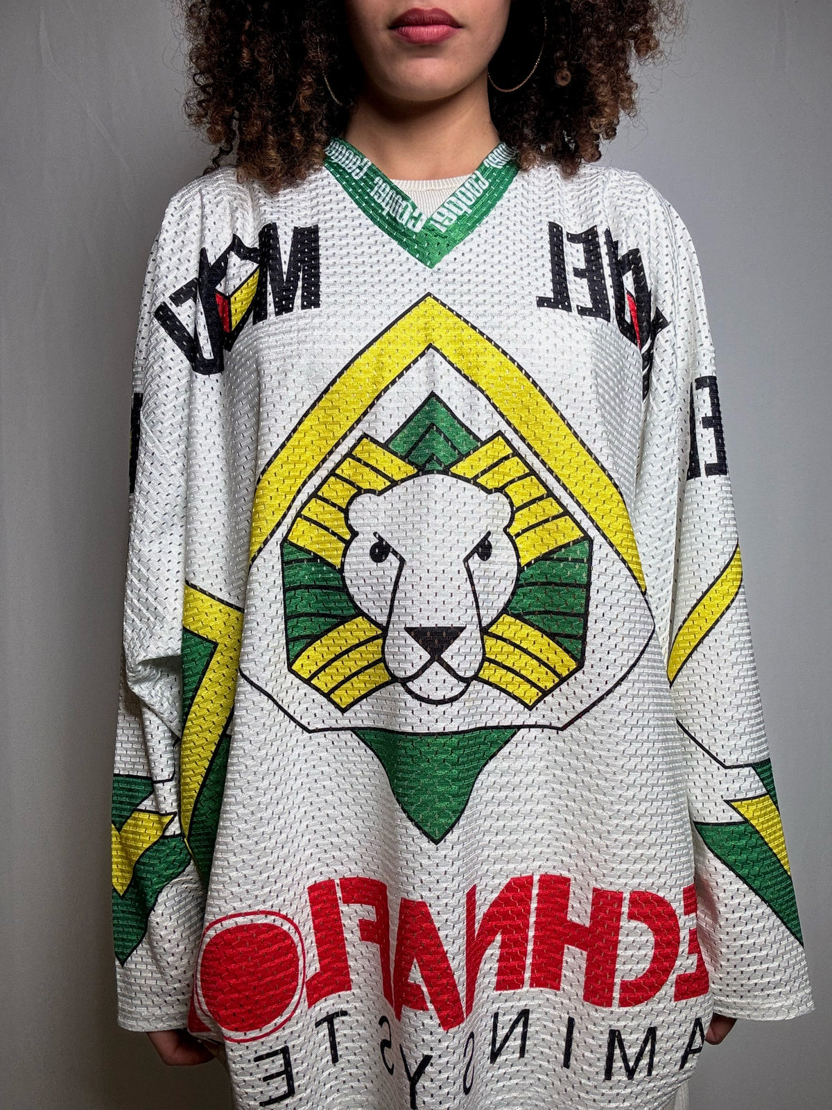 Maillot de Hockey blanc XL vintage