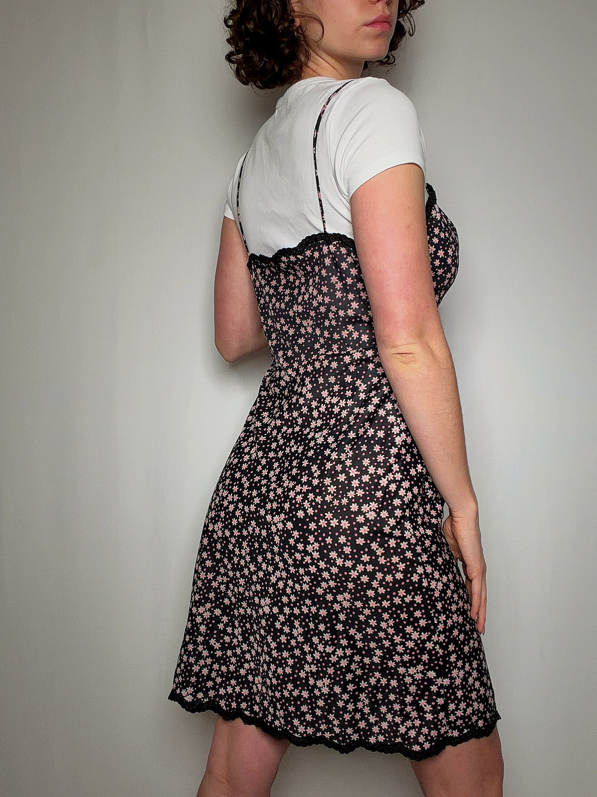 Vintage floral sundress size S