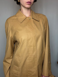 Trench long beige camel M vintage