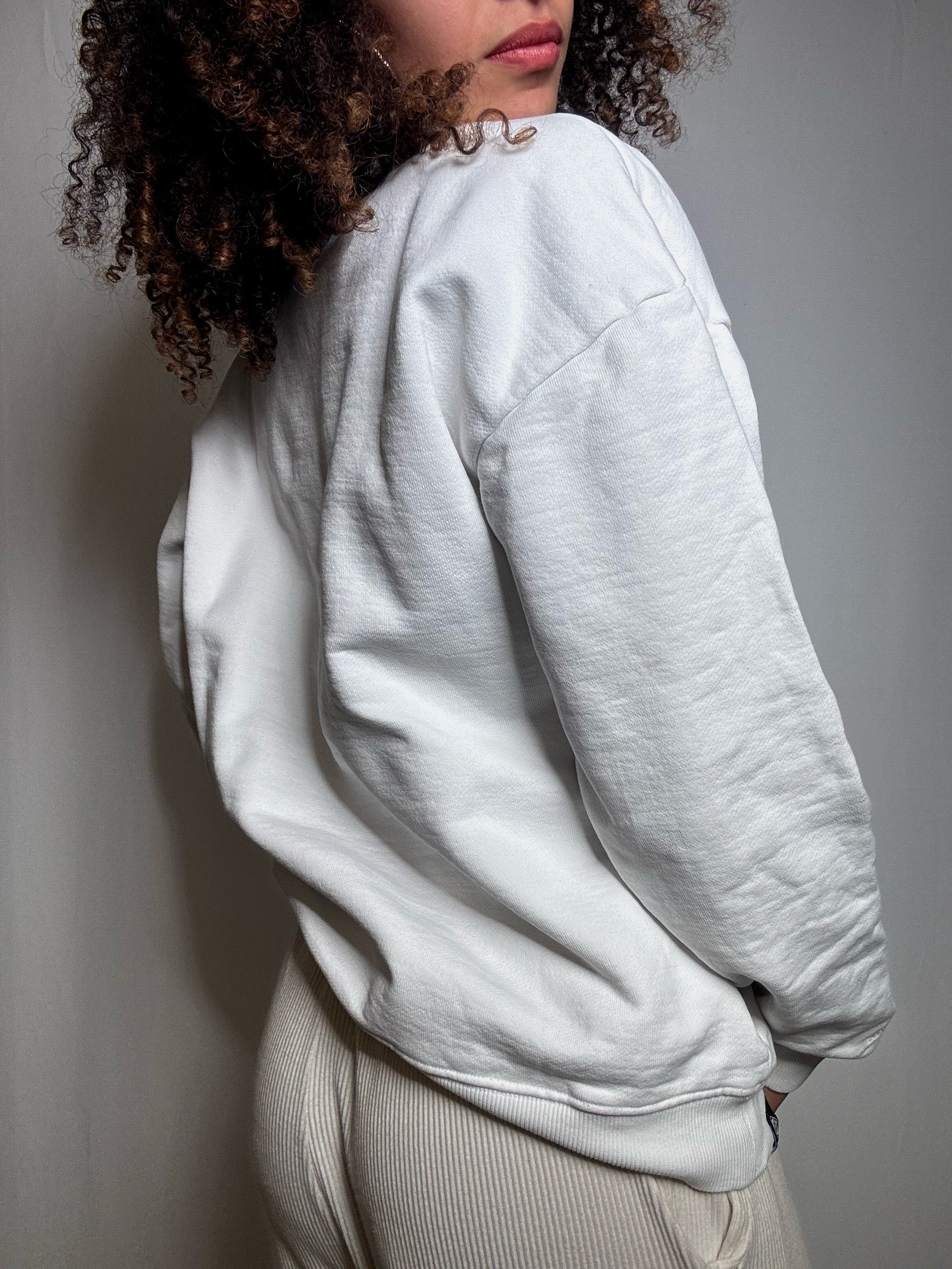 Sweat blanc Dickies M vintage