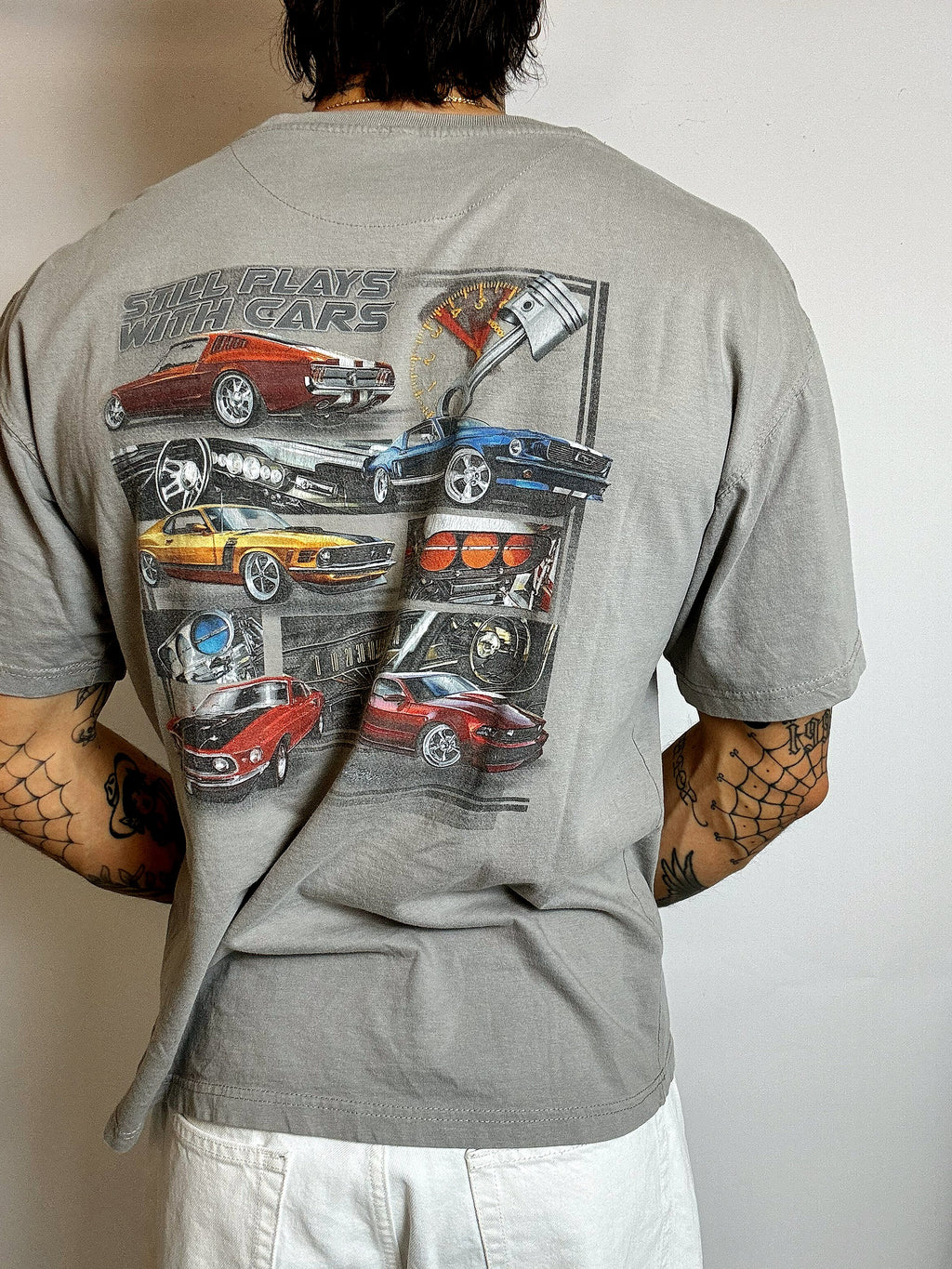 GILDAN x BIKE WEEK L vintage orange t-shirt