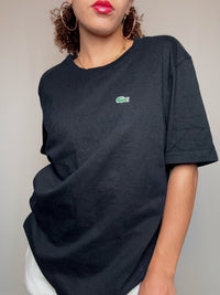 Tshirt noir Lacoste XXL vintage