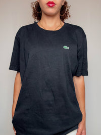 Tshirt noir Lacoste XXL vintage