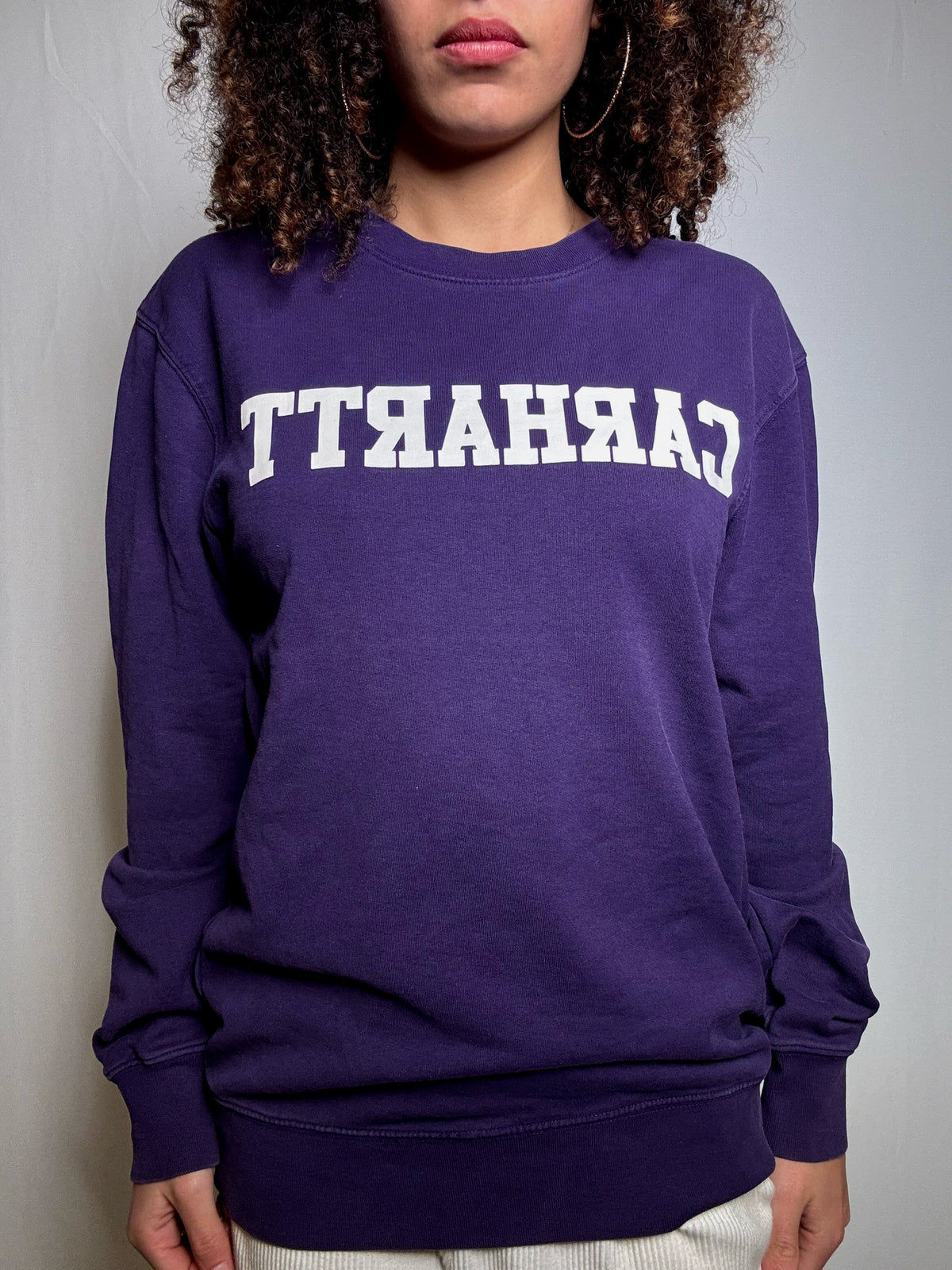 Sweat violet Carhartt M vintage