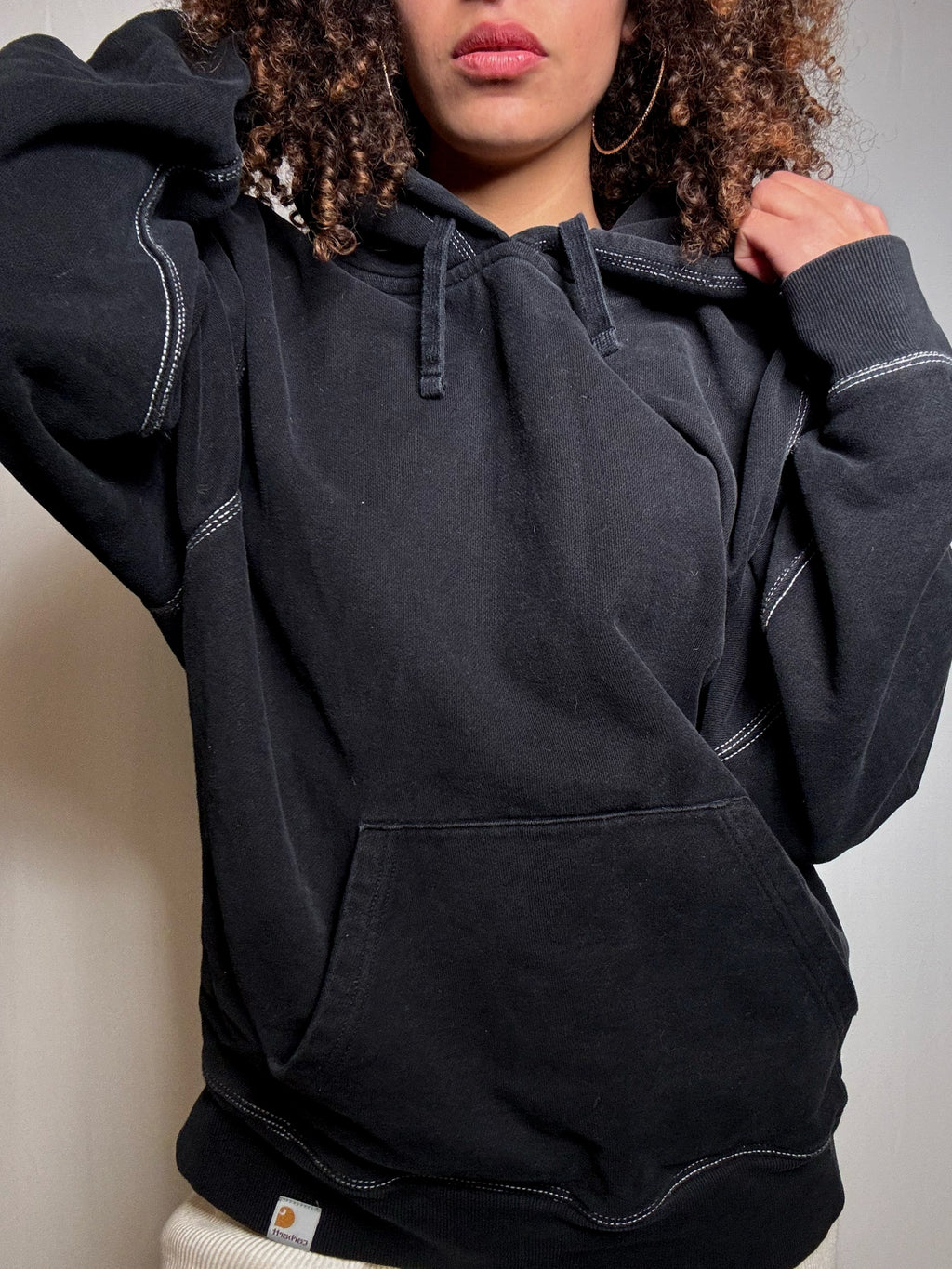 Sweat noir Carhartt M vintage