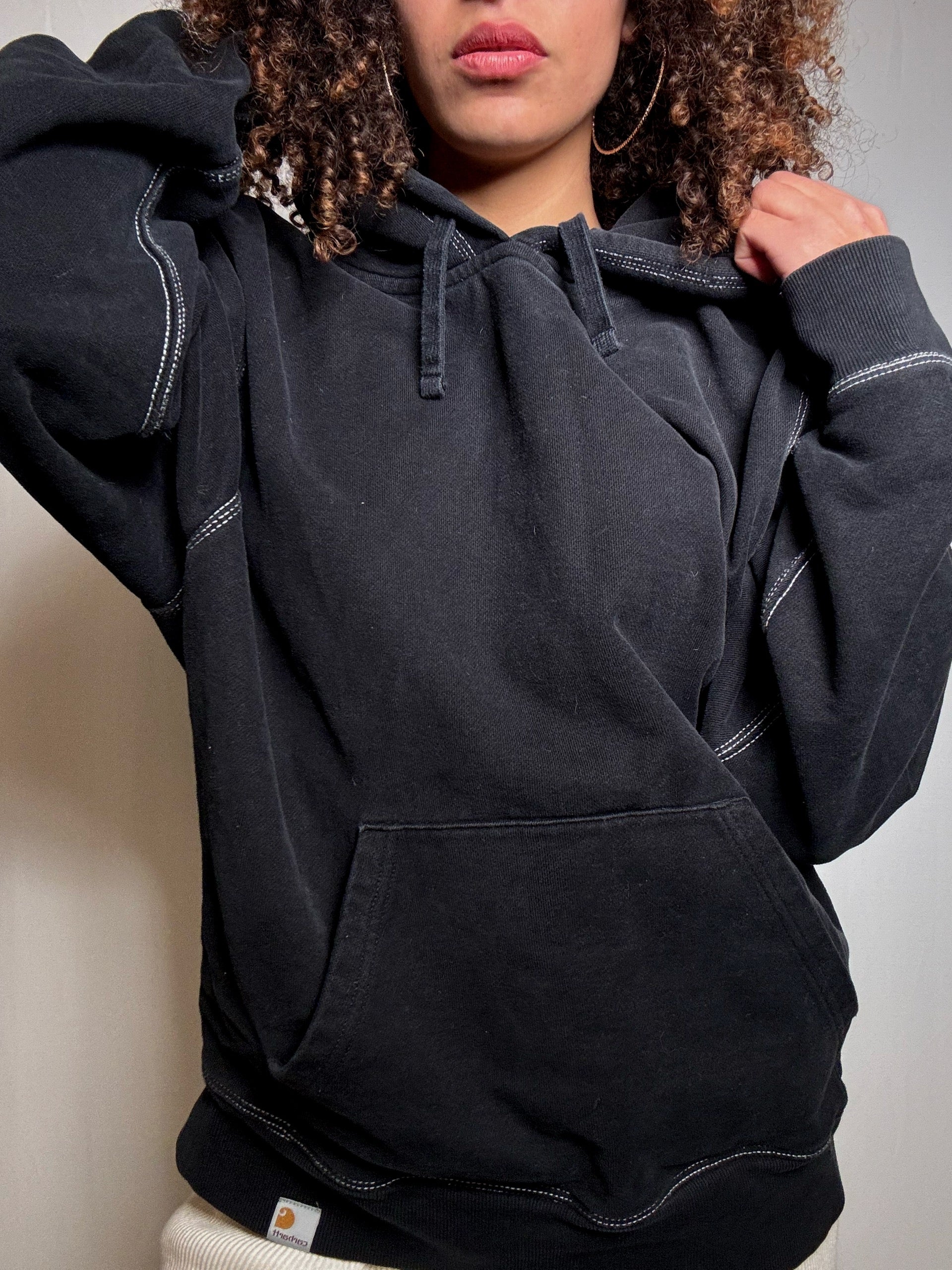 Sweat noir Carhartt M vintage