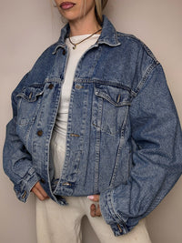 Veste en denim bleu XL vintage