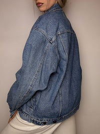Veste en denim bleu XL vintage
