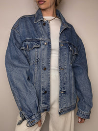 Veste en denim bleu XL vintage