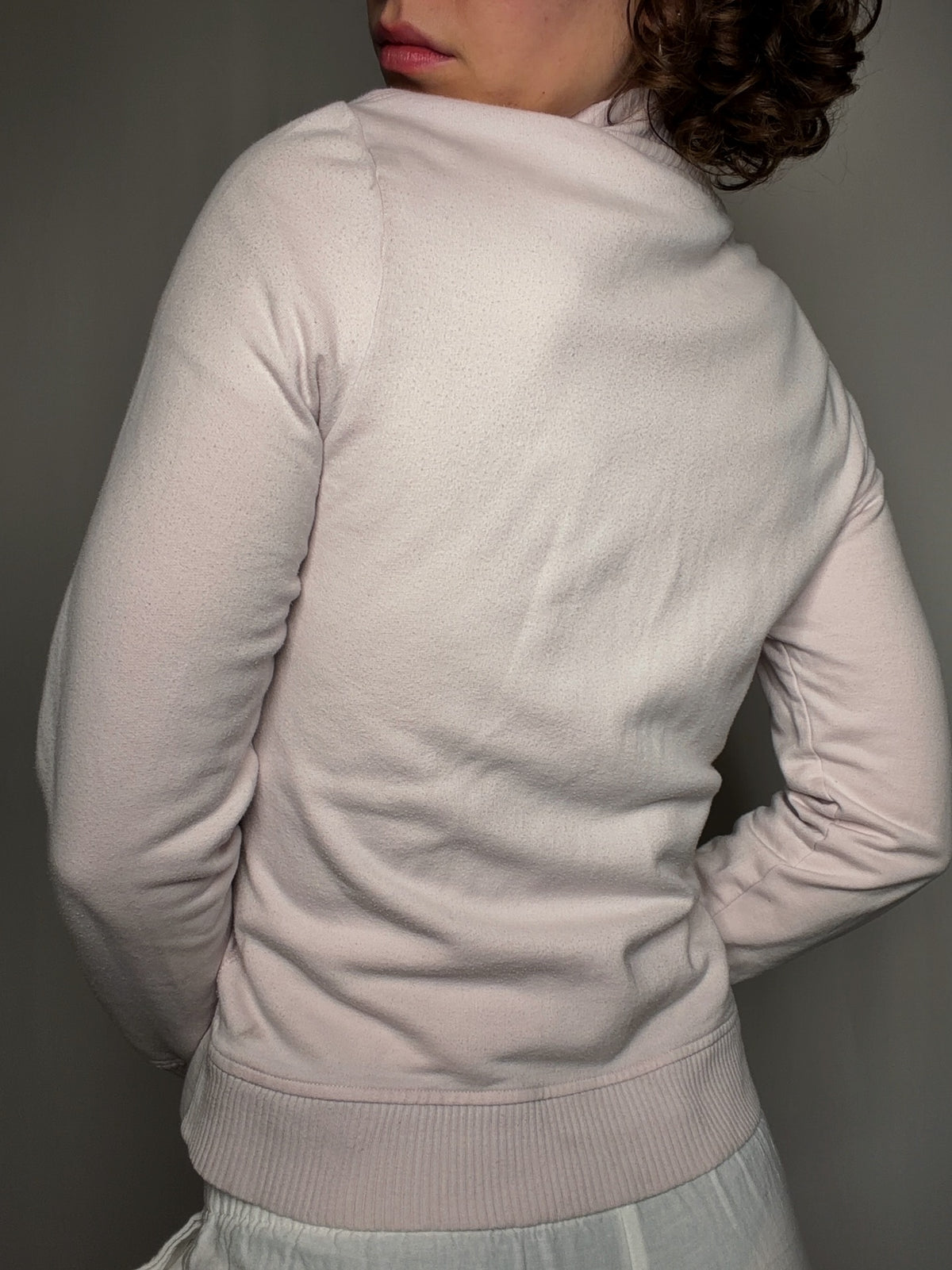 Sweat zip rose Ralph Lauren M vintage