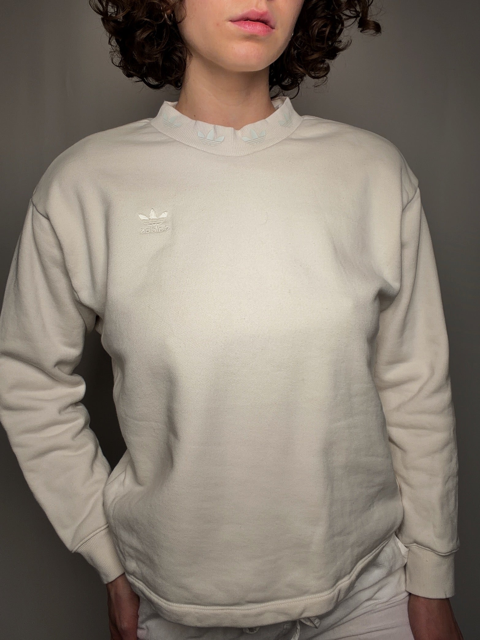 Pull col montant adidas S vintage